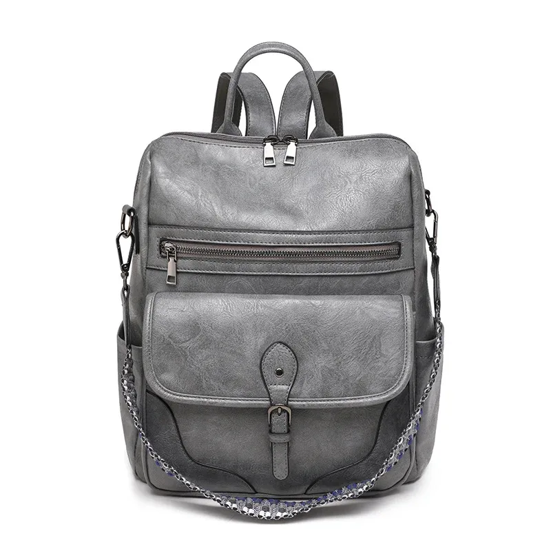sac à dos sac à main pour femmes sac à dos de voyage créateur de mode dames sacs à bandoulière en cuir pu mode sac à dos antivol