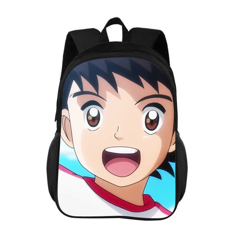 sac à dos captain tsubasa, durable, à la mode, avec fermeture éclair, grande capacité, meilleur cadeau d'anniversaire pour garçon et fille