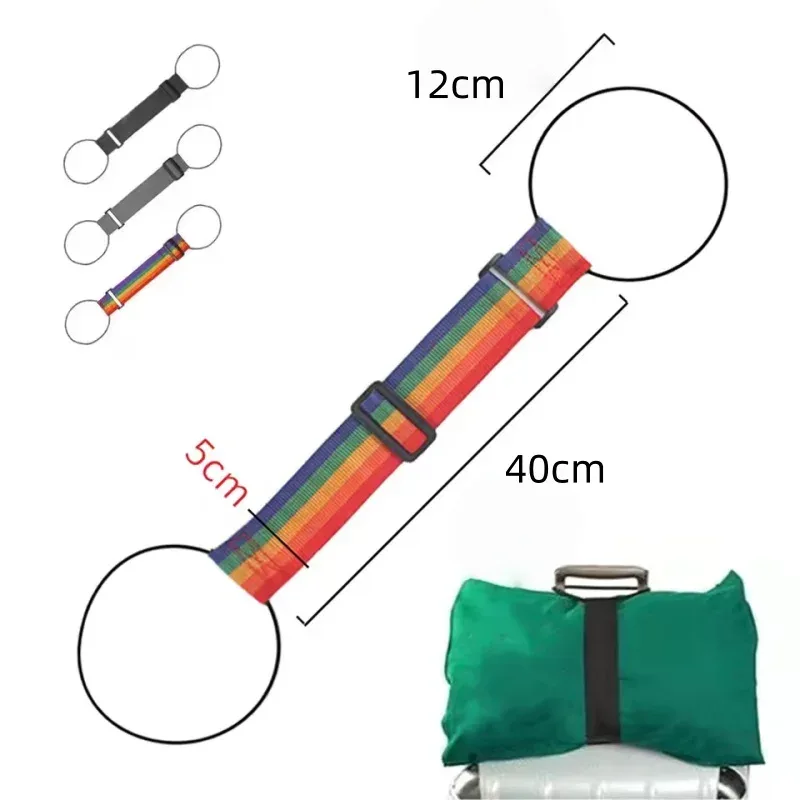 sangle de bagage réglable en nylon, sangle de transport, ceinture de bagage, sangle de sécurité pour valise de voyage, accessoires de voyage