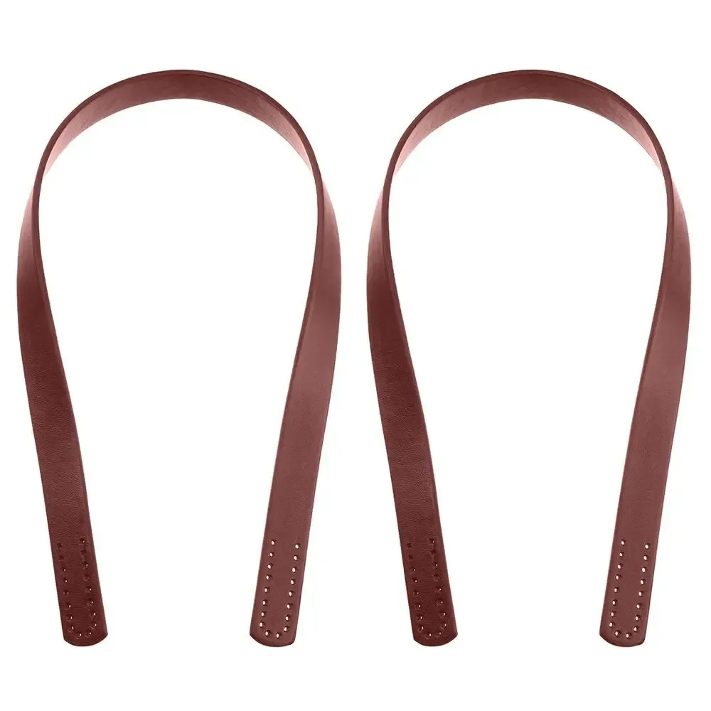 sangle de sac en cuir pu pour femmes et filles, poignée de remplacement bricolage, ceinture de sac à main, accessoire de sac, 2 pièces