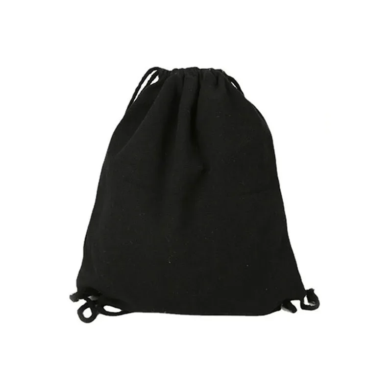 nouveau sac fourre-tout en toile avec cordon de serrage, pochette en tissu anti-douleur, cordon de serrage lsd05