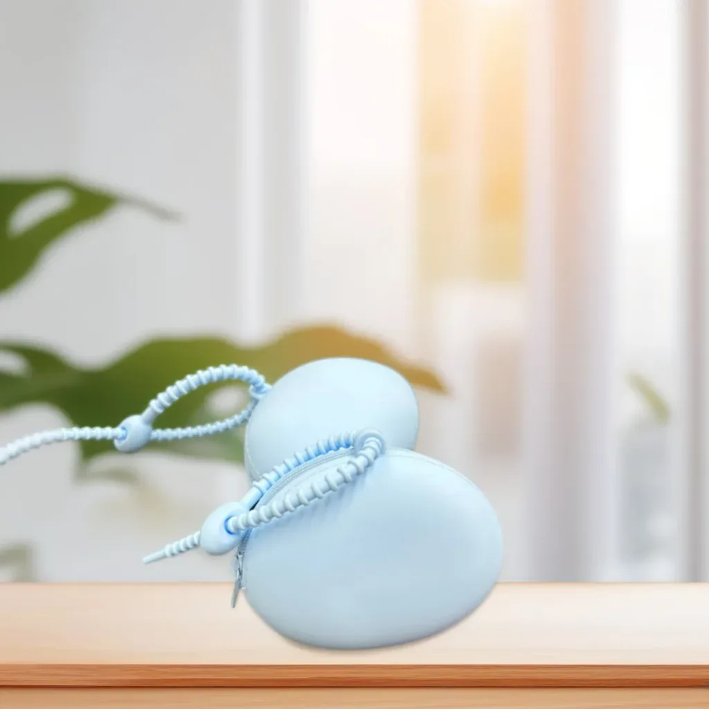 étui de rangement pour écouteurs, mini sac étanche résistant à la chaleur, sac à cosmétiques portable, porte-monnaie en silicone résistant aux taches pour usage quotidien