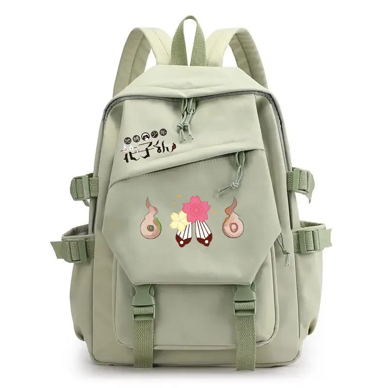 sac à dos hanako kun lié aux toilettes, sac d'école de dessin animé hanako yashiro nene minamoto kou, cartable de voyage pour étudiants de grande capacité