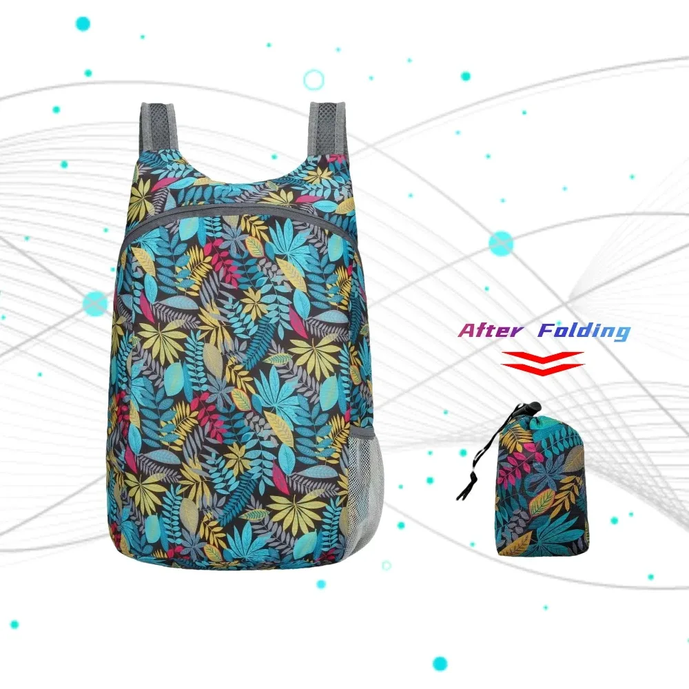 Sac à dos pliable Ultra-Portable, léger et décontracté, sac de voyage de sport, facile à plier, magasin