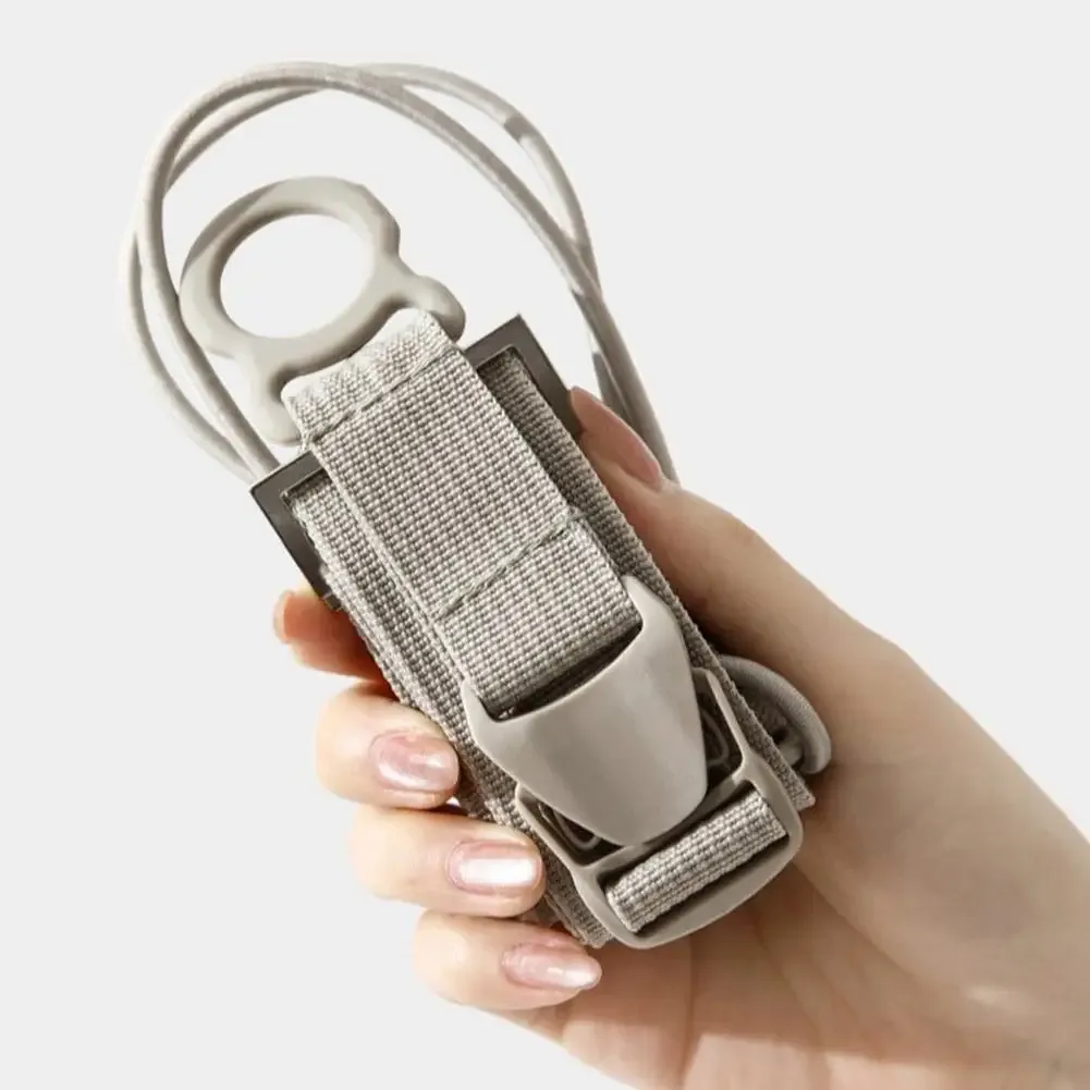 sangle de bagage réglable pour valise, connecteur de bagage portable, support de sac à main pour poignée de chariot