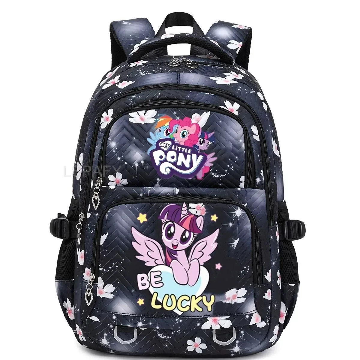 sacs d'école my little pony pour filles et garçons, sacs à dos pour étudiants et adolescents, sac à dos pour ordinateur portable, cadeau d'anniversaire, sacs à dos décontractés à carreaux pour femmes, pour les voyages