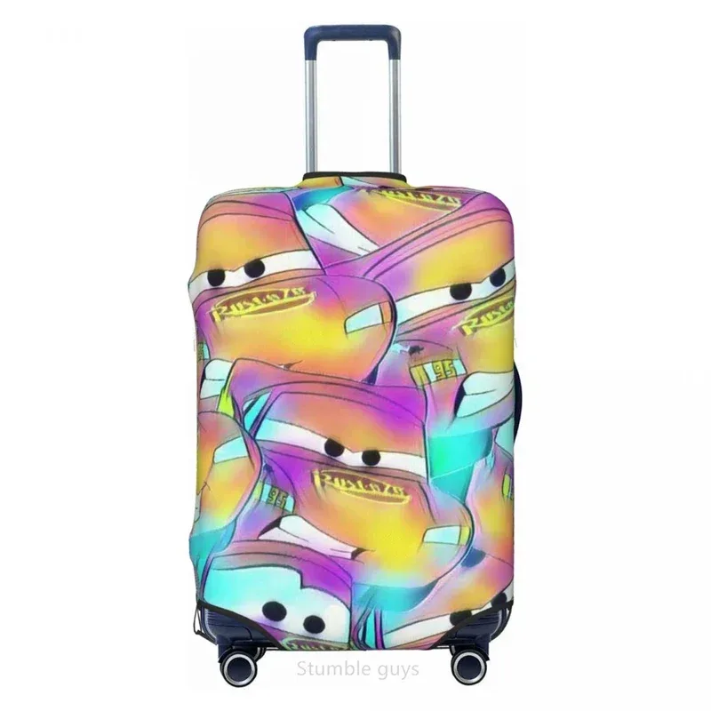 housse de protection pour bagages anti-poussière et lavable, motif voiture, en matière élastique, pour valises de 18 à 32 pouces, anti-rayures, durable
