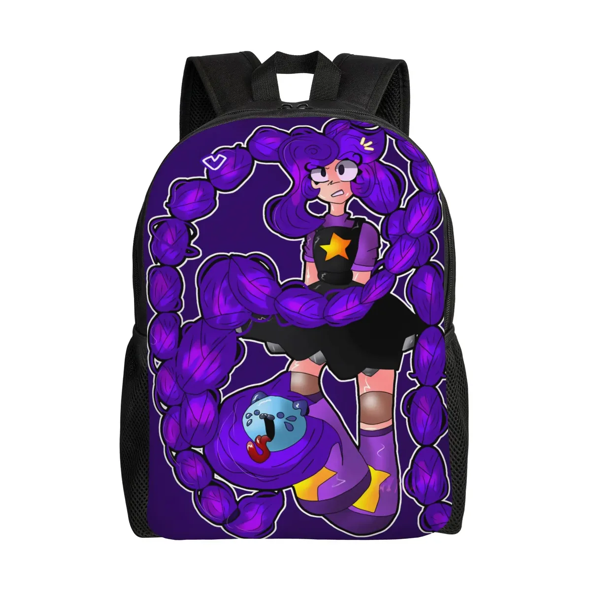 sac à dos de randonnée en polyester pour femme, durable et élégant, idéal pour le lycée - liilyys-loveebraided rucksack