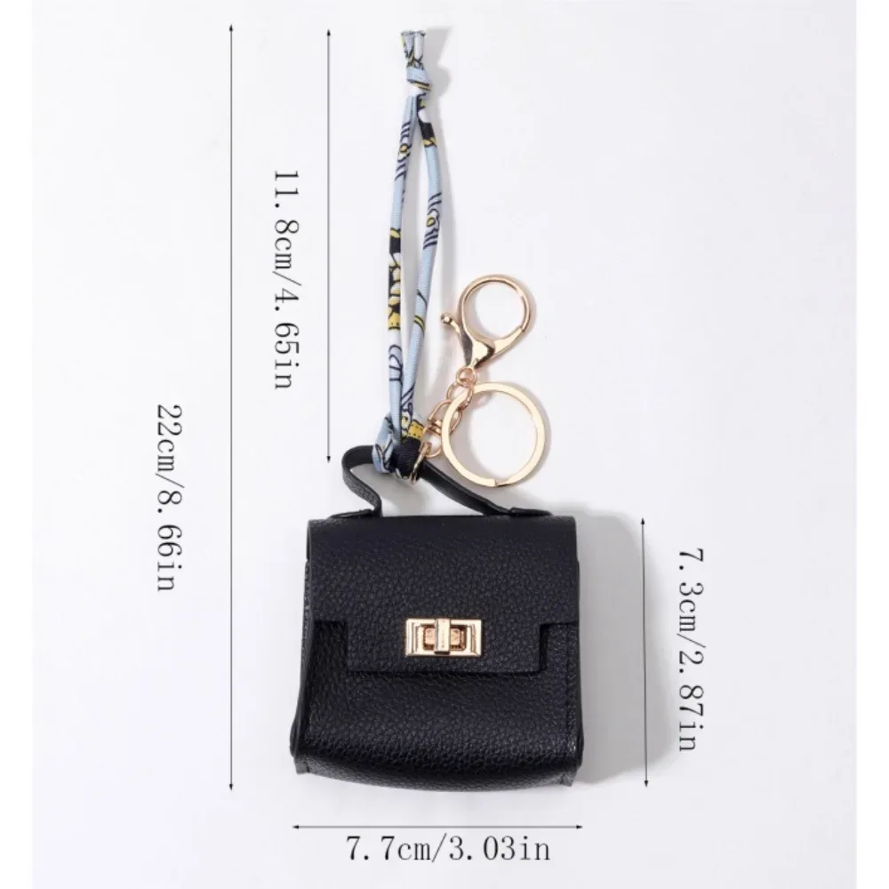 mini sac à dos porte-clés en cuir pu, petit porte-monnaie, petit ornement suspendu pour sacs à dos et sacs à main
