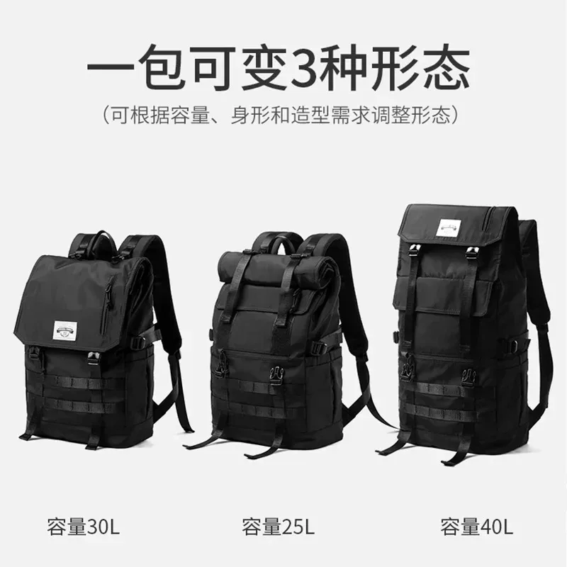grand sac à dos mode homme cartable 17 pouces voyage sacs à dos oxford tissu mâle ordinateur portable sac à dos 2023 sport étudiant sac à dos