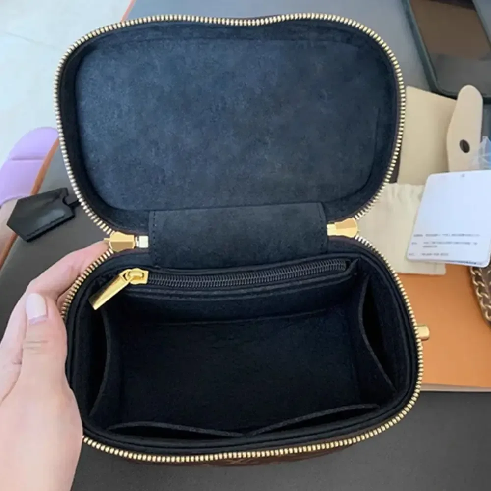 organisateur de sac à main en feutre, insert de sac, support de rangement, doublure de sac, organisateur portable pour lv nice nano/mini/bb/vanity