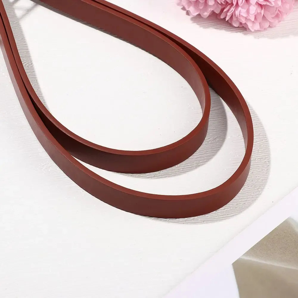 lot de 2 poignées de sac en cuir pu détachables, bandes de sac à main, bandes de sac à bandoulière, poignées de boîte cadeau avec rivets