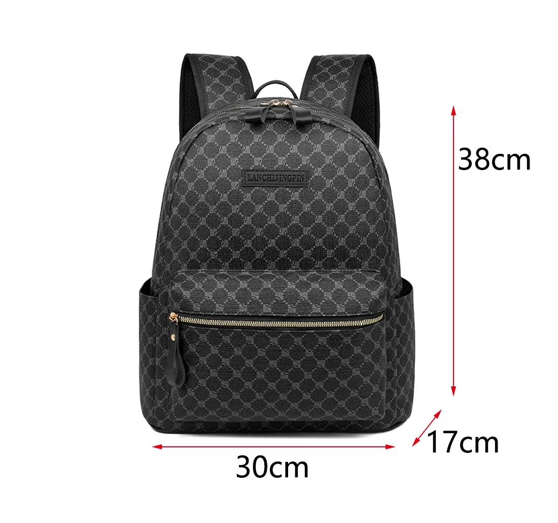 sacs à dos de luxe pour hommes, sac d'ordinateur de grande capacité de haute qualité, sac à bandoulière étanche en pu, sac d'école de style vintage