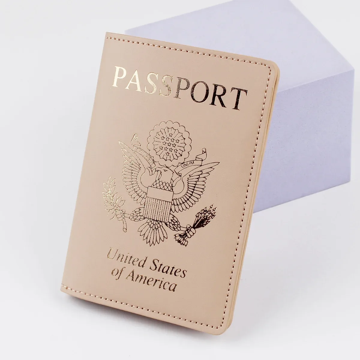 porte-passeport pour femmes et hommes, portefeuille de voyage en cuir pu de qualité supérieure, housse de passeport