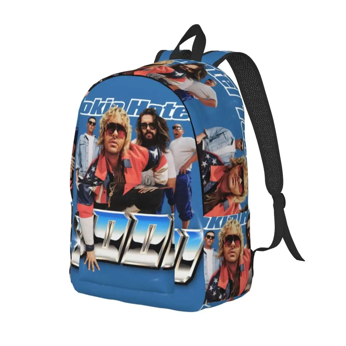 tokio hotel merch tokio hotel logo sac à dos pour hommes femmes mode lycée travail sac à dos rock band collège toile sacs sport