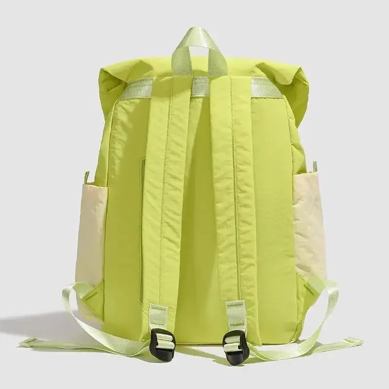 sac à dos de voyage à la mode, grande capacité, décontracté, léger, double sac à bandoulière pour hommes et femmes, banlieue