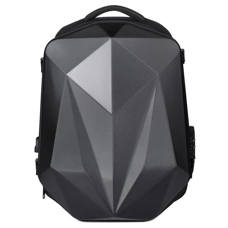 sac pour ordinateur portable de grande capacité, sac à dos à coque rigide pour casque de sport électronique pour moto, sac à dos antivol pour voyage d'affaires de 18 pouces