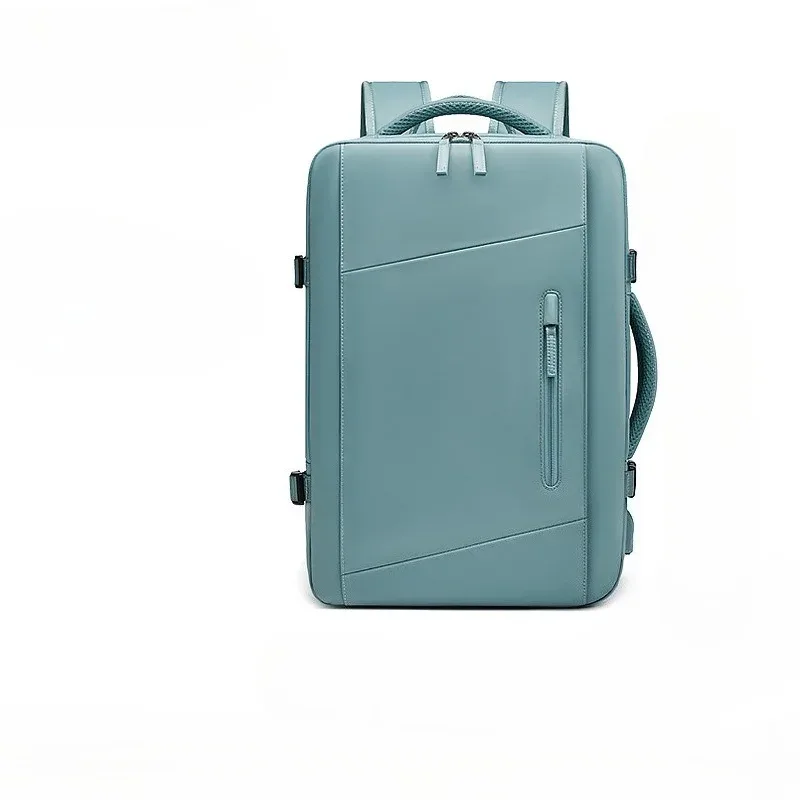 sac à dos de voyage décontracté pour femme, avec compartiment humide/sec, grande capacité, extensible, pour ordinateur portable, avec port usb