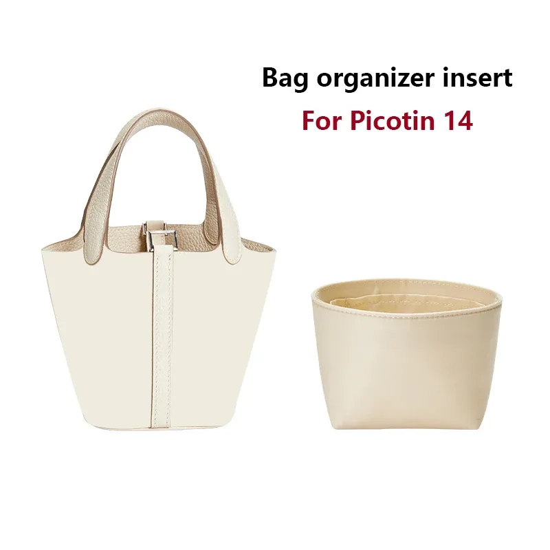 insert organisateur de sac pour picotin 18 22, facile à laver et à sécher rapidement, support de sac, rangement, modification intérieure, accessoires de sac