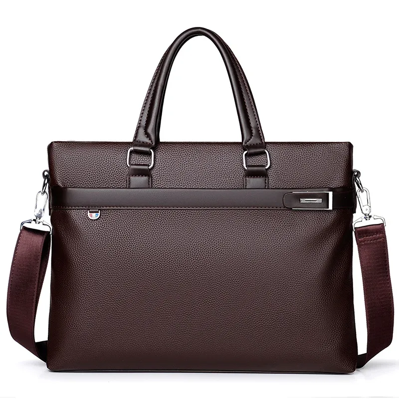 sac à main pour hommes, design horizontal décontracté d'affaires, sac pour hommes, document officiel, sac croisé diagonale à une épaule, sac d'ordinateur