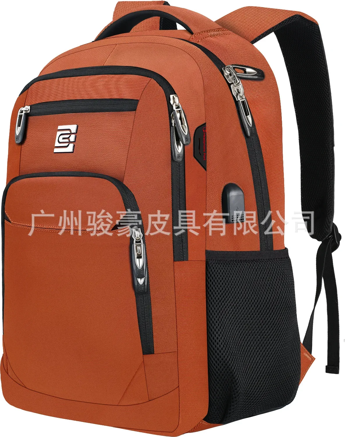 sac à dos pour ordinateur portable avec port de chargement usb, antivol, mince, durable, voyage d'affaires, sac d'école universitaire, femmes et hommes, 15.6 pouces, 17 pouces