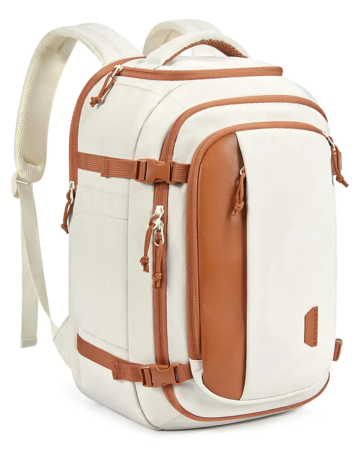 bagsmart sac à dos de voyage léger 30l approuvé pour le vol pour hommes et femmes sac de voyage étanche avec port de chargement usb