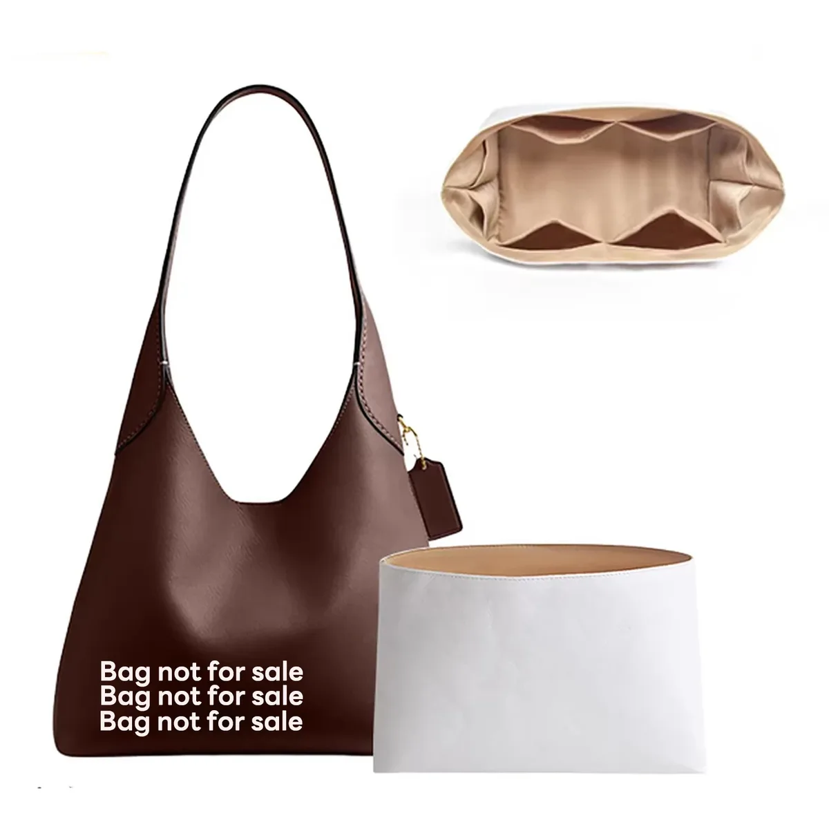 insert organisateur de sac pour brooklyn 28 34 39, insert de sac léger, rangement, accessoires de support pour sacs en papier imperméables