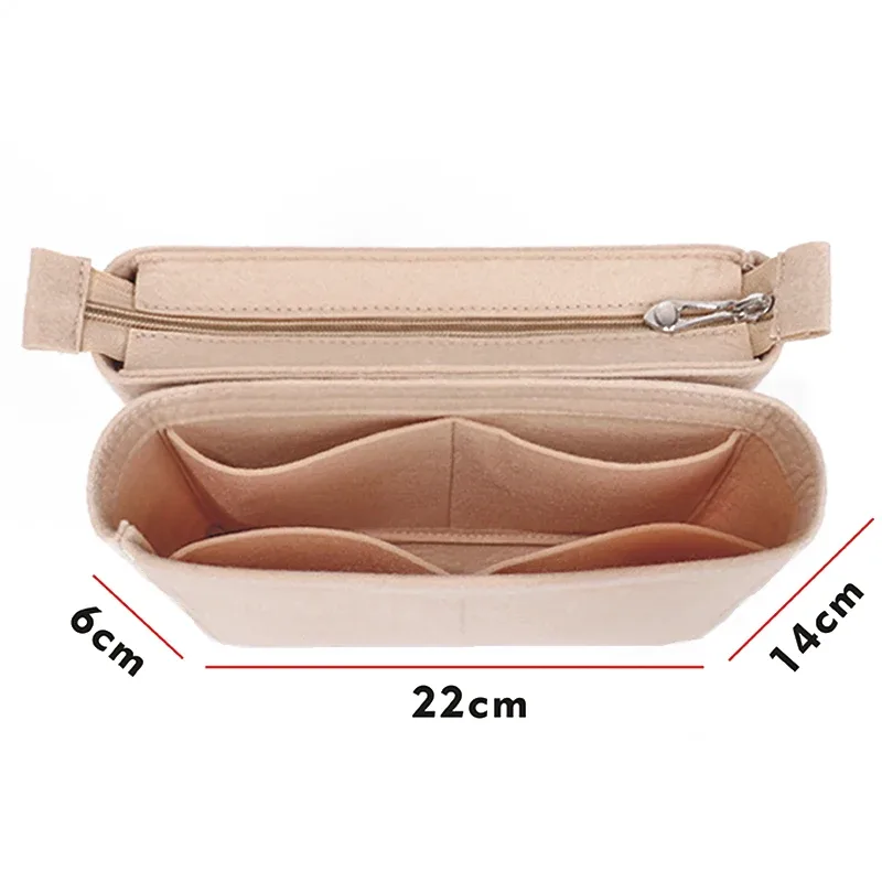 convient pour neonoe seau feutre tissu insérer sac organisateur maquillage sac à main organisateur voyage sac à main intérieur sacs à cosmétiques portables
