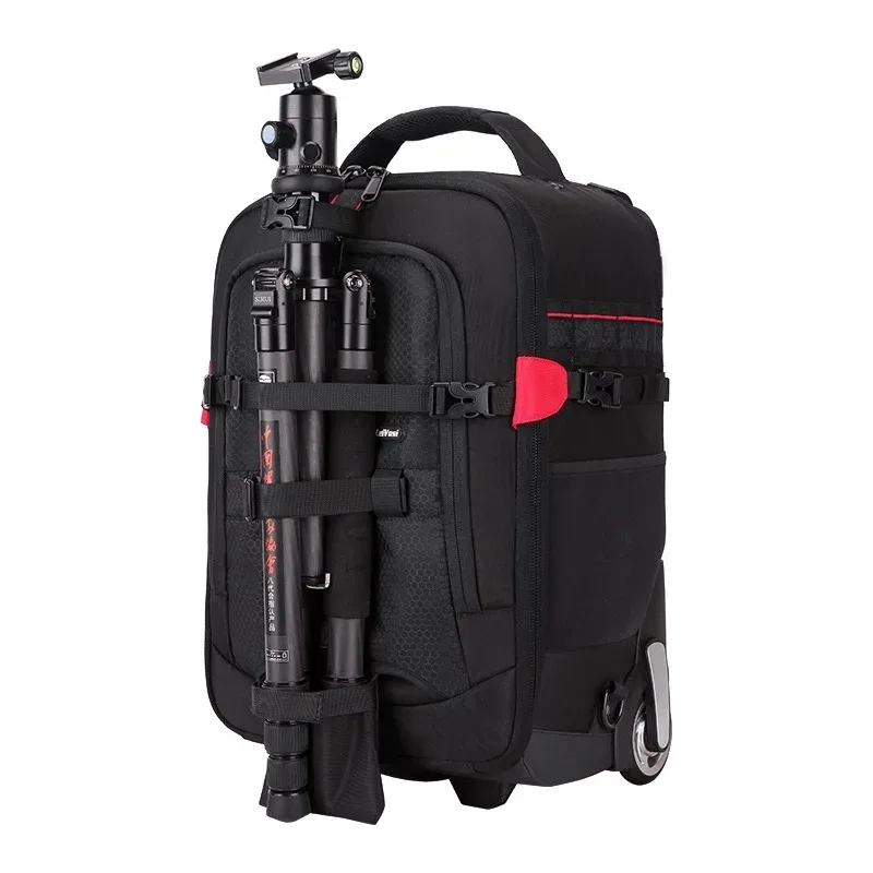 valise trolley professionnelle vnelstyle pour appareil photo reflex numérique, sac de transport pour appareil 