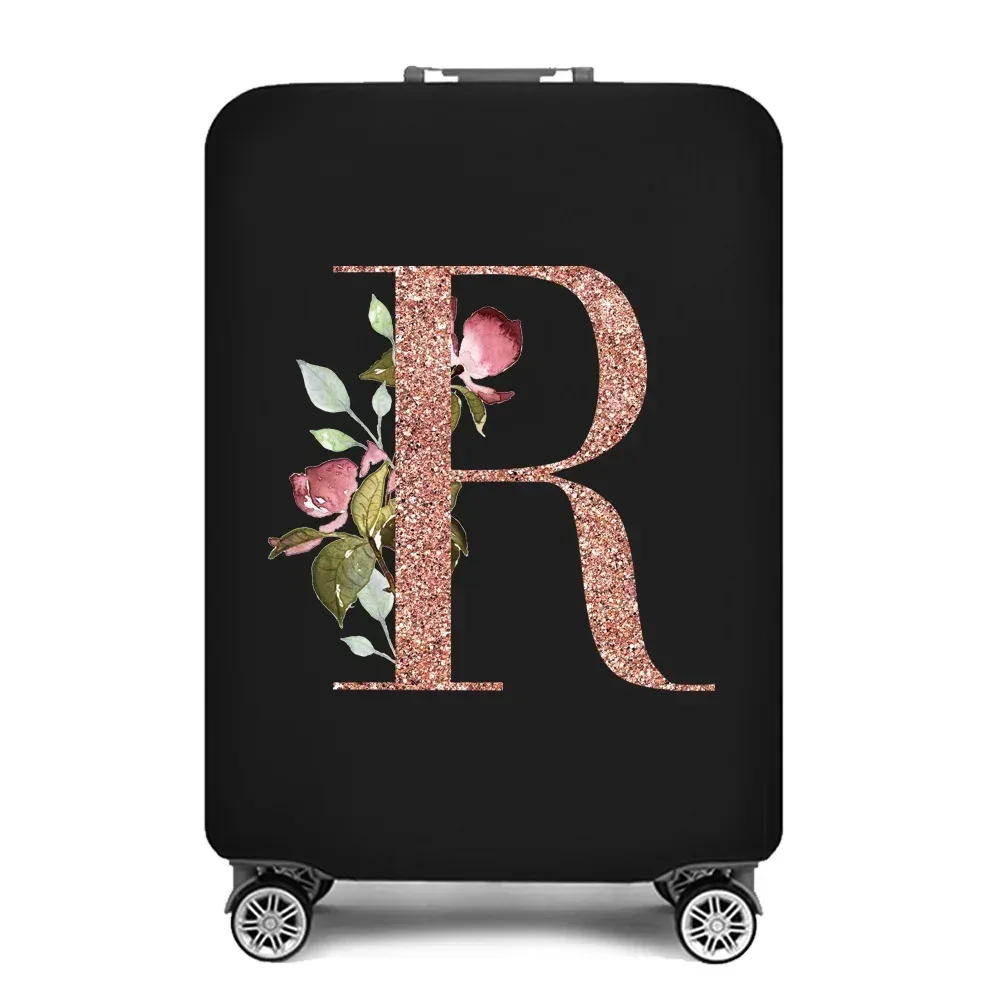 housses de protection pour bagages extensibles 18-32, housse de protection pour valise de voyage, série or rose, housses anti-poussière, organisateur de voyage