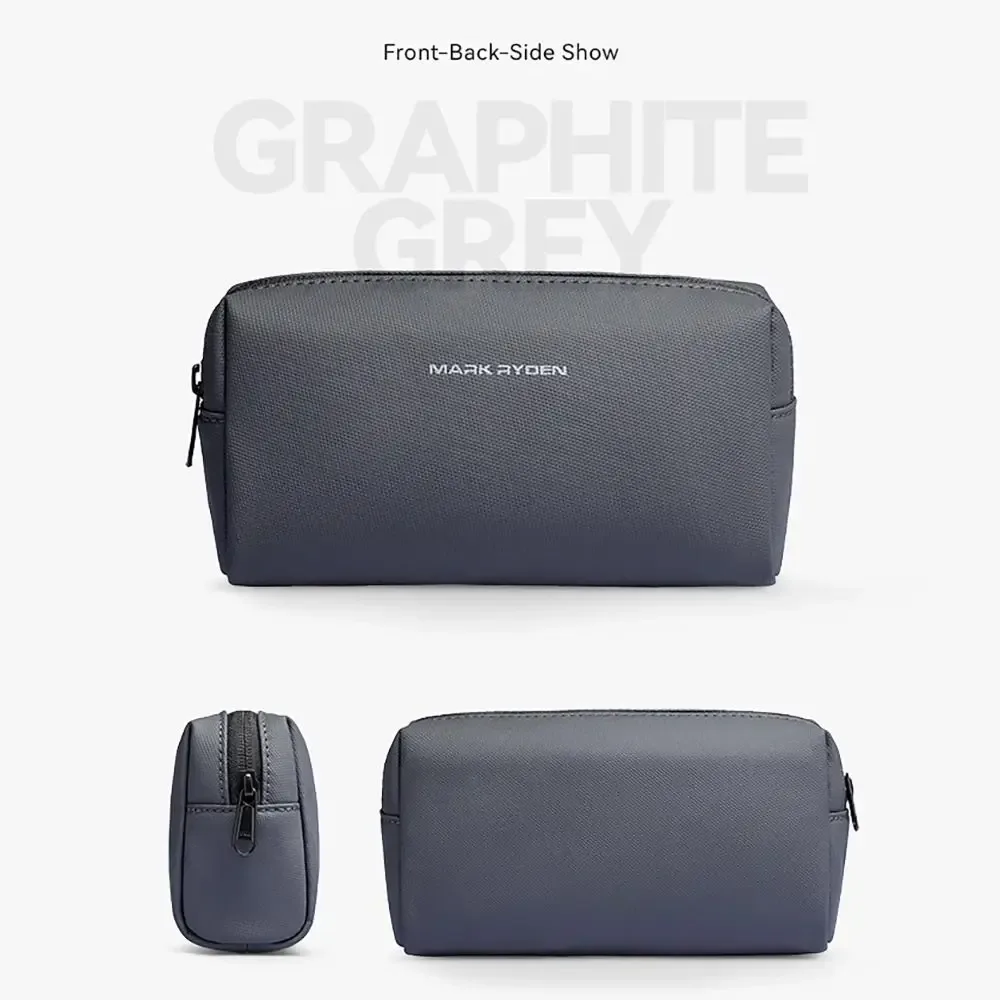 sac de toilette de voyage durable, sac de voyage décontracté pour homme, sac de voyage d'affaires résistant aux chocs, sac de rangement pour produits numériques imperméable