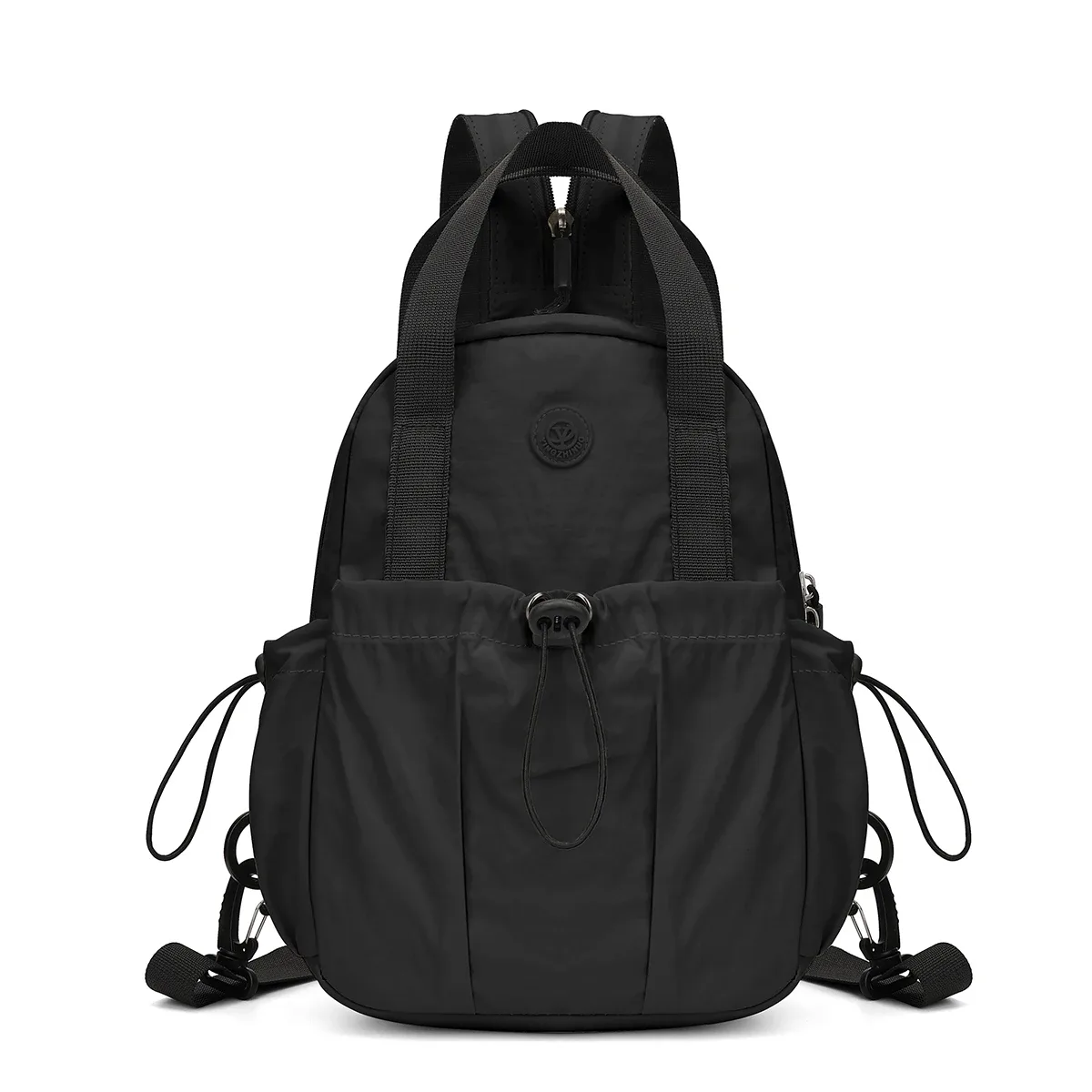 sac de poitrine pour étudiant, sac bandoulière, sac de voyage multifonctionnel double usage pour femme, léger, tendance, sac à dos polyvalent pour les trajets quotidiens