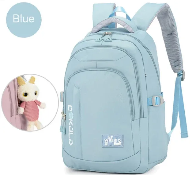 sacs à dos orthopédiques imperméables sacoche scolaire, livres, pour fille et adolescentes, école primaire