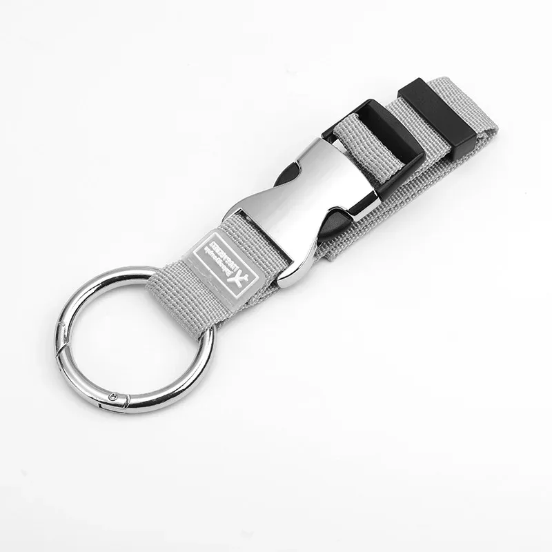 sangle de fixation multifonctionnelle pour bagages de voyage, sangle externe pour sac à dos, sangle portable en métal, ceinture de bagage réglable en nylon durable