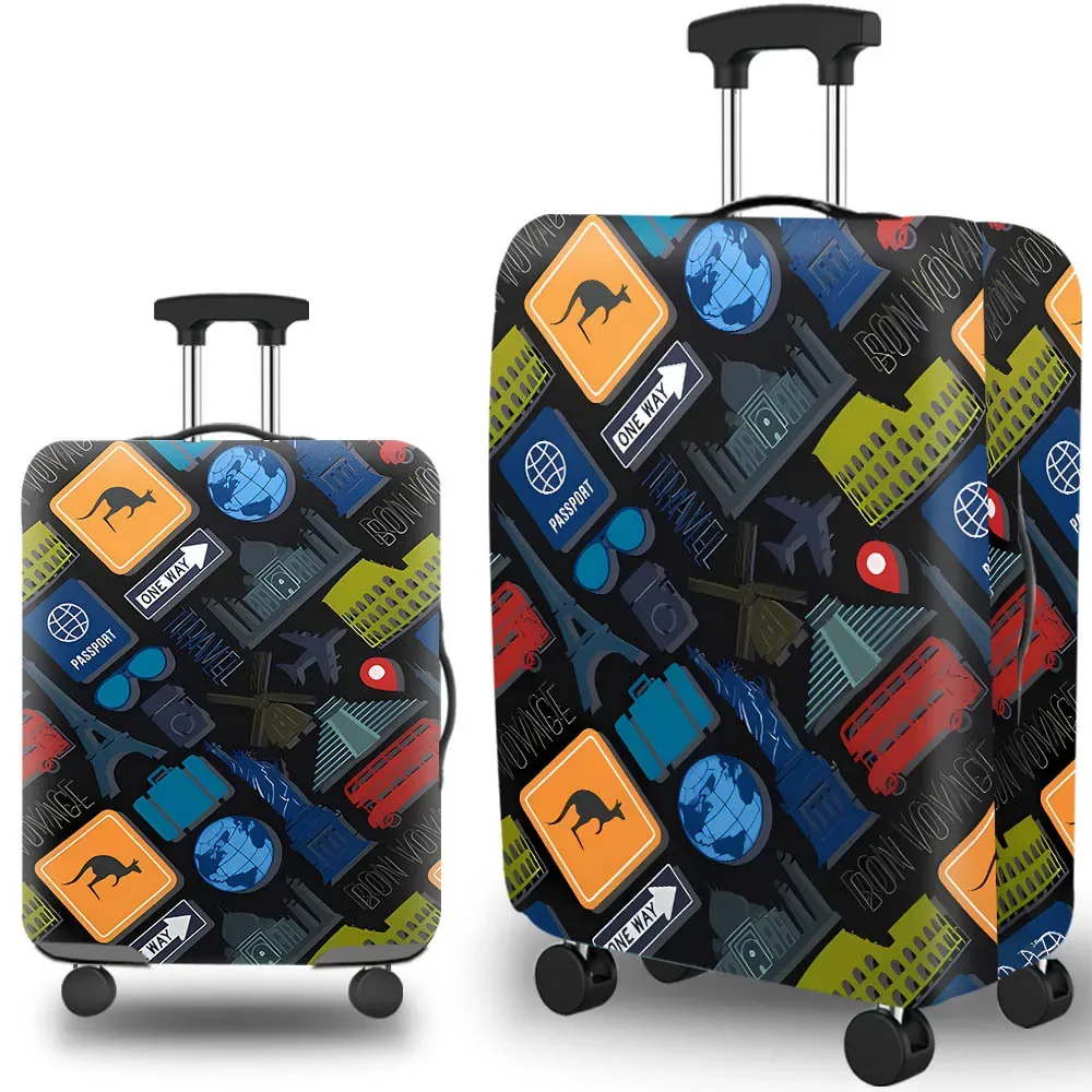 housse de protection pour valise de voyage, élastique, lavable, avec fermeture éclair dissimulée, pour 18 à 32 pouces, meilleure vente