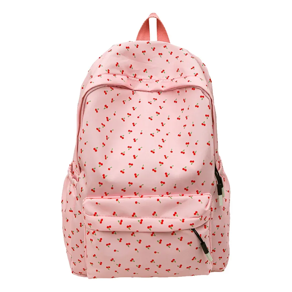 sac à dos décontracté pour femmes, imprimé floral, polyvalent, sangle réglable, sac à dos mignon pour étudiantes, sac à dos pour pique-nique et camping en plein air