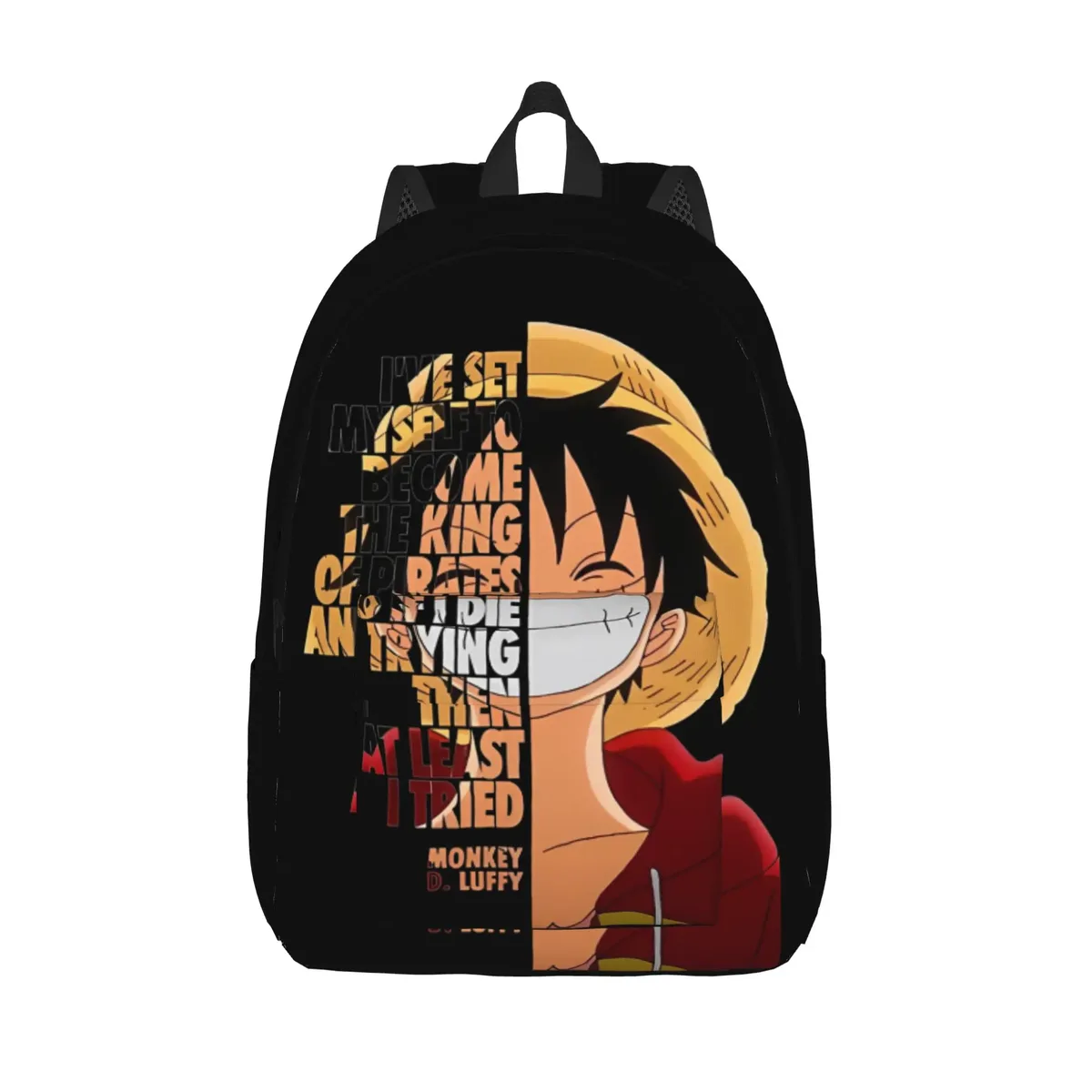 sac à dos luffys o-one-pieces pour hommes, femmes, adolescents, lycéens, randonnée, voyage, sac à bandoulière pour ordinateur portable, cadeau
