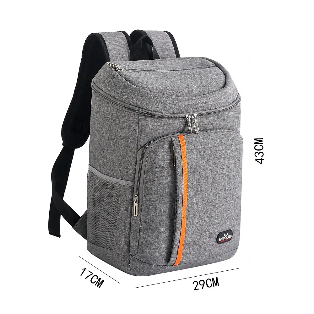 sac à dos isotherme en tissu oxford, sac isotherme résistant aux fuites, sac à dos thermique pour pique-nique en plein air