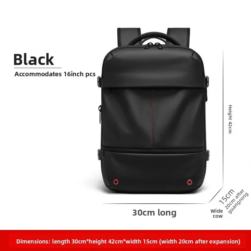 sac à dos à compression sous vide pour femmes, sac de voyage de grande capacité avec séparation humide et sèche, sac à bandoulière extensible