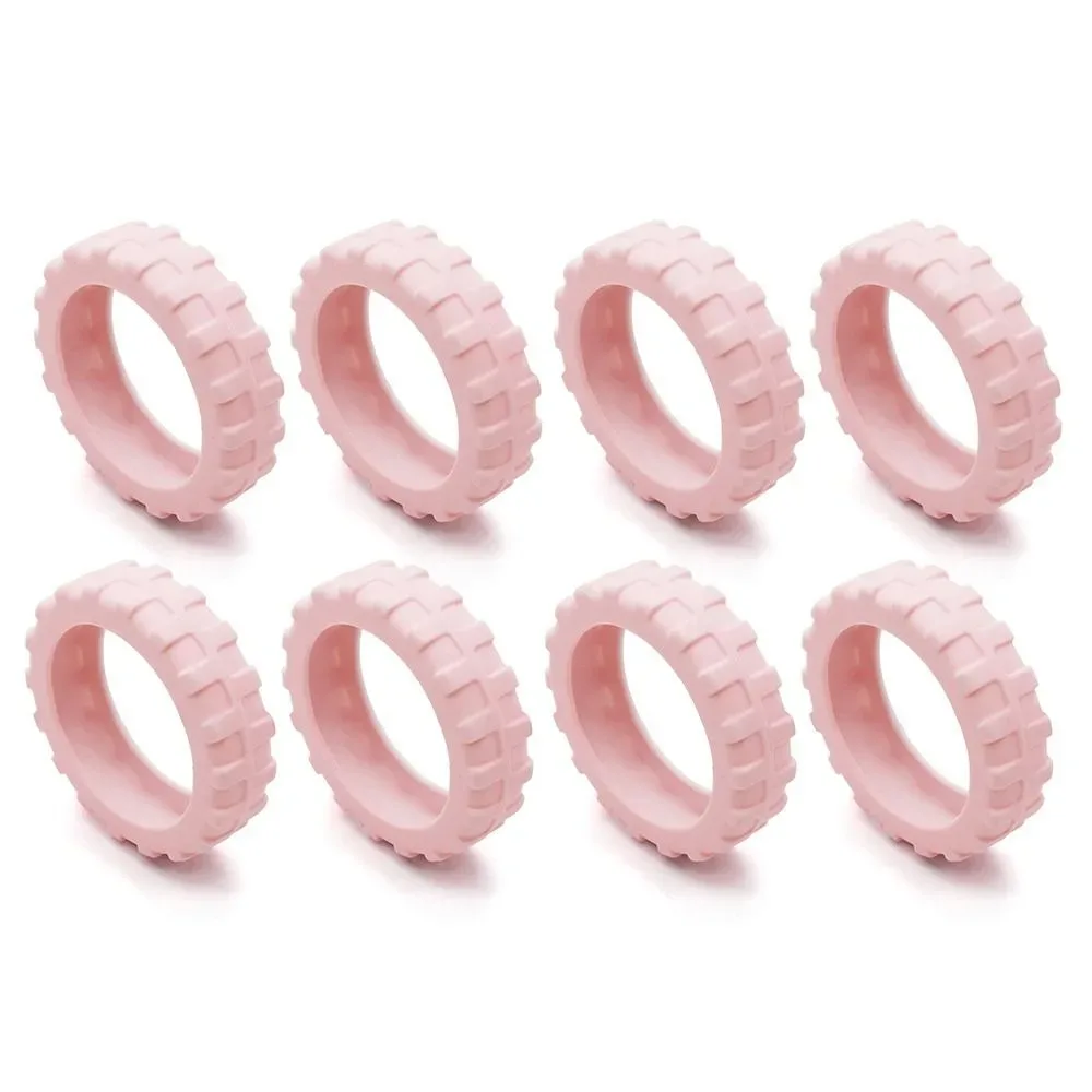 lot de 8 protections en silicone pour roulettes de valise, silencieuses et anti-bruit, pour bagages et chariots