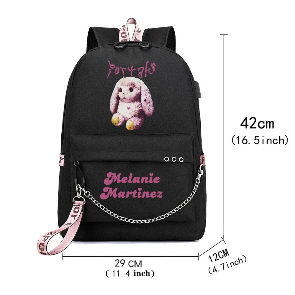 Sac à dos imprimé Cry Baby Melanie Martinez pour femmes et filles, Album Portals Fashion, Initiated Backpacks for GérGift