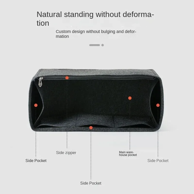 organisateur d'insertion sac de voyage de grande capacité sac de doublure spécial pour keepall 45 50 55 60 sac de voyage type de traction sac doublé
