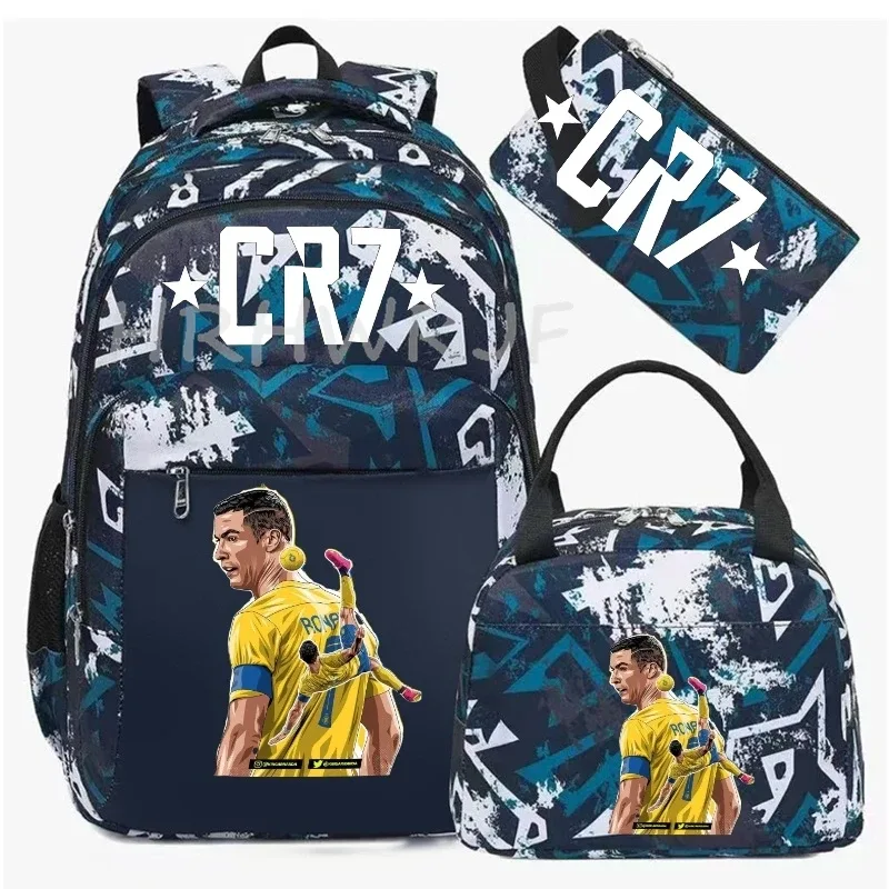sacs à dos de sport cr7, sacs d'école camouflage pour ordinateur portable, pour hommes et femmes, sac à dos de grande capacité pour les voyages, le bureau, les trajets scolaires