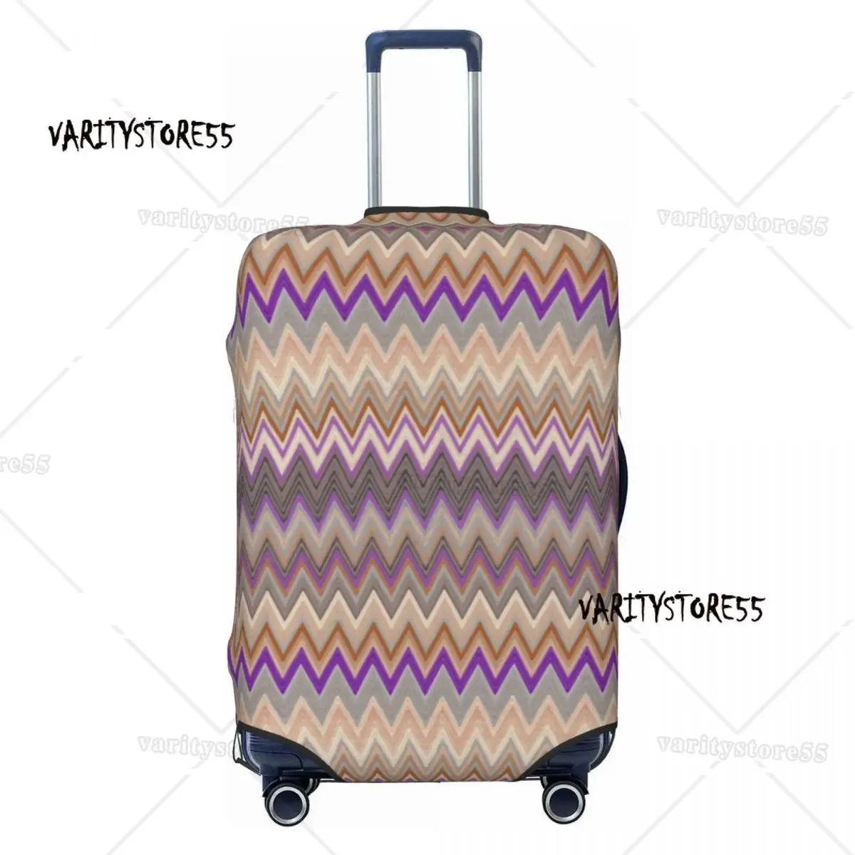 housse de bagage de voyage personnalisée imprimé léopard, housse de protection élastique en peau d'animal pour valise, adaptée à 18 à 32 pouces