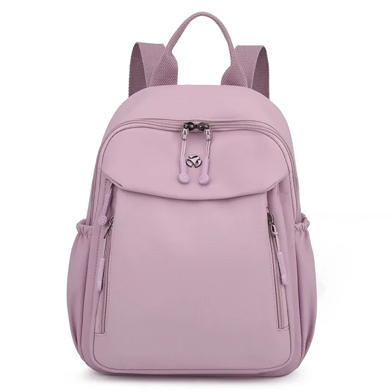 sac à dos en nylon imperméable pour femme, sac à dos solide, sacs d'école décontractés, sac de voyage, sac initié par les filles, haute qualité, nouveau