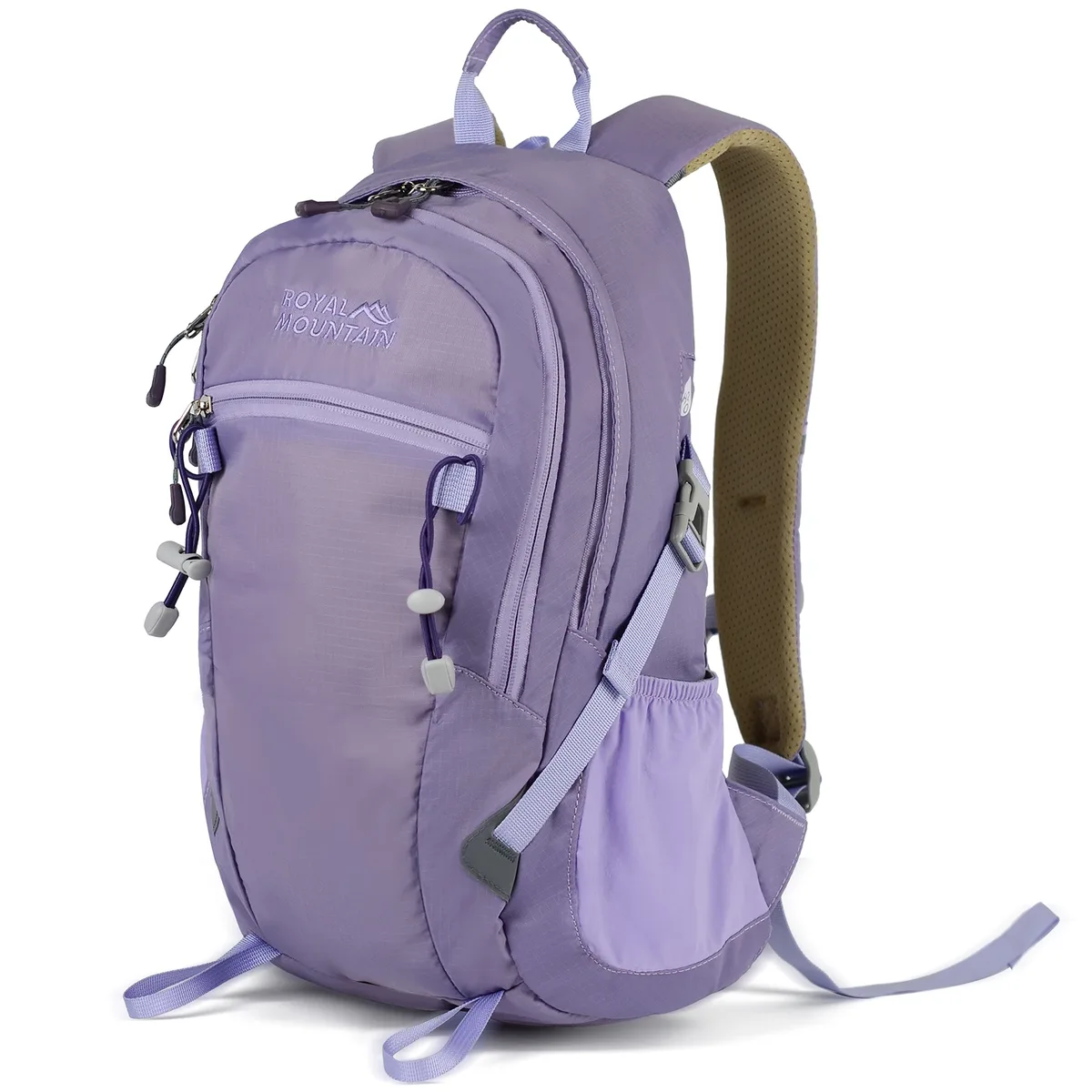 sac à dos décontracté unisexe léger 20l/30l en tissu résistant à l'eau avec compartiment pour ordinateur portable et housse de pluie