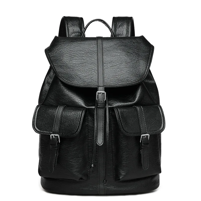 sacs à dos en cuir vintage de haute qualité, grande capacité, adaptés aux magazines a4, pour les trajets quotidiens, les voyages, sac à dos pour filles, sac à dos 3 en 1