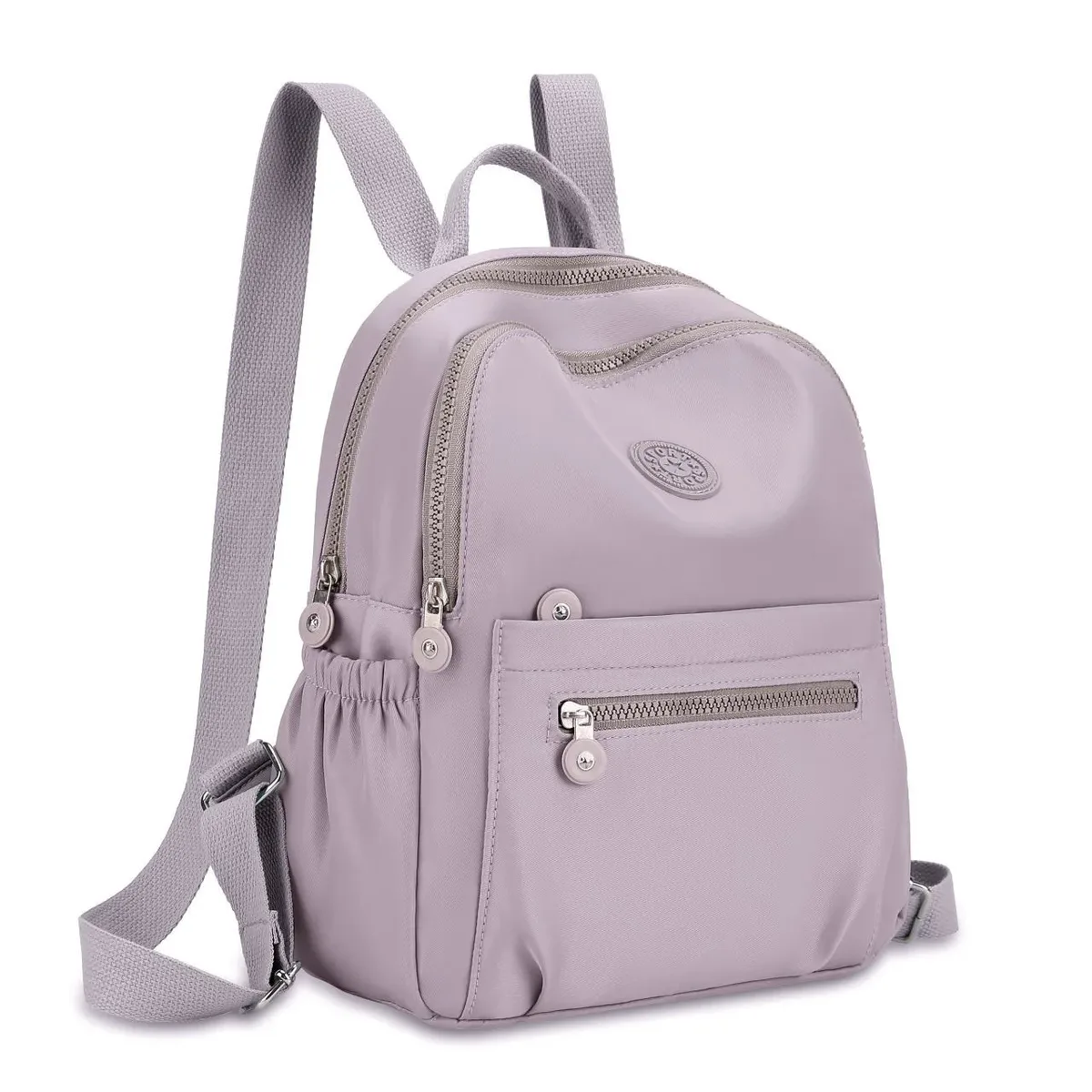 sac à dos japonais décontracté pour femmes, mini sac à dos de banlieue, ultra-léger, étanche, sac de voyage, couleur unie, sac à deux épaules