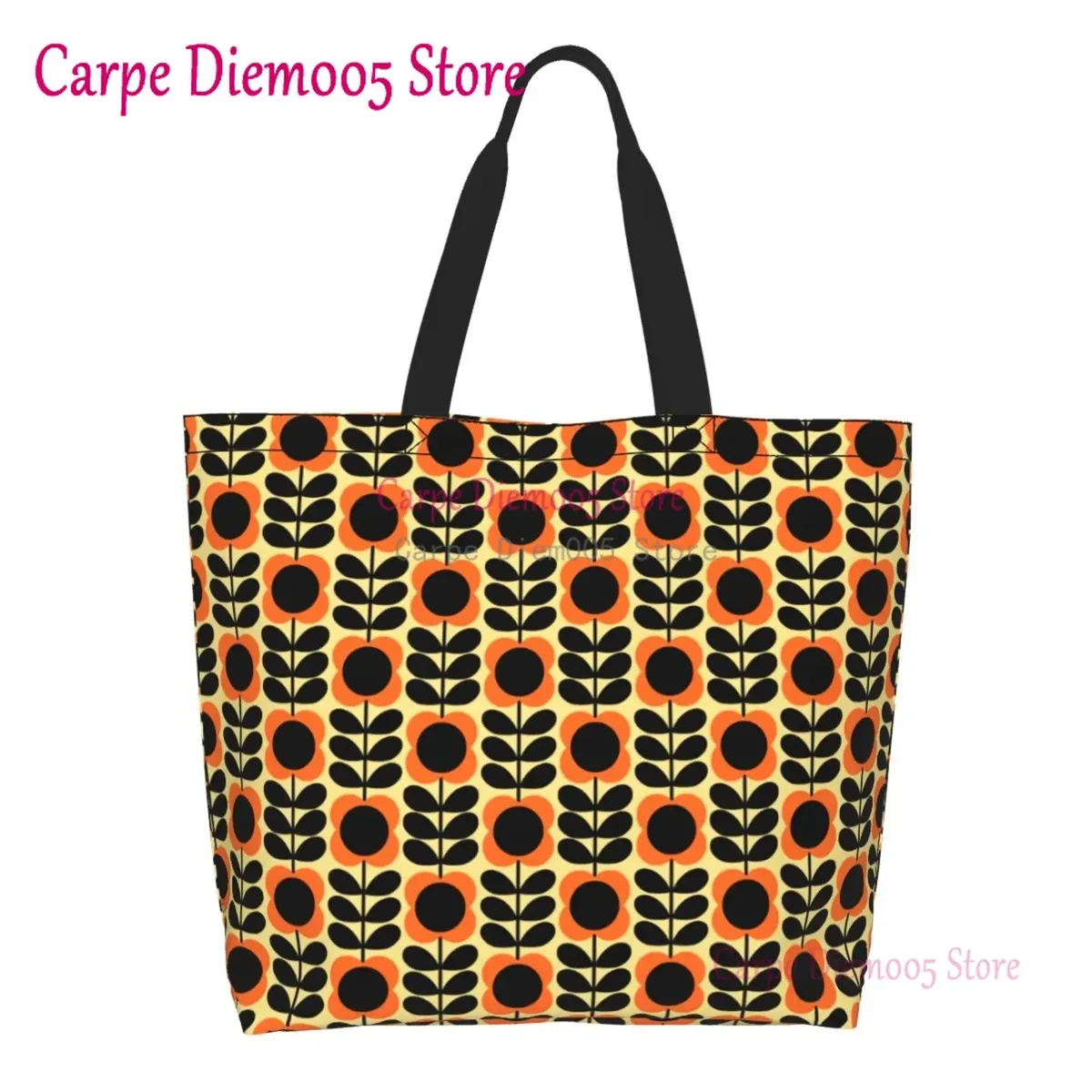 orla kiely sac fourre-tout grande capacité pour femme, sac d'épicerie pour femme, initié