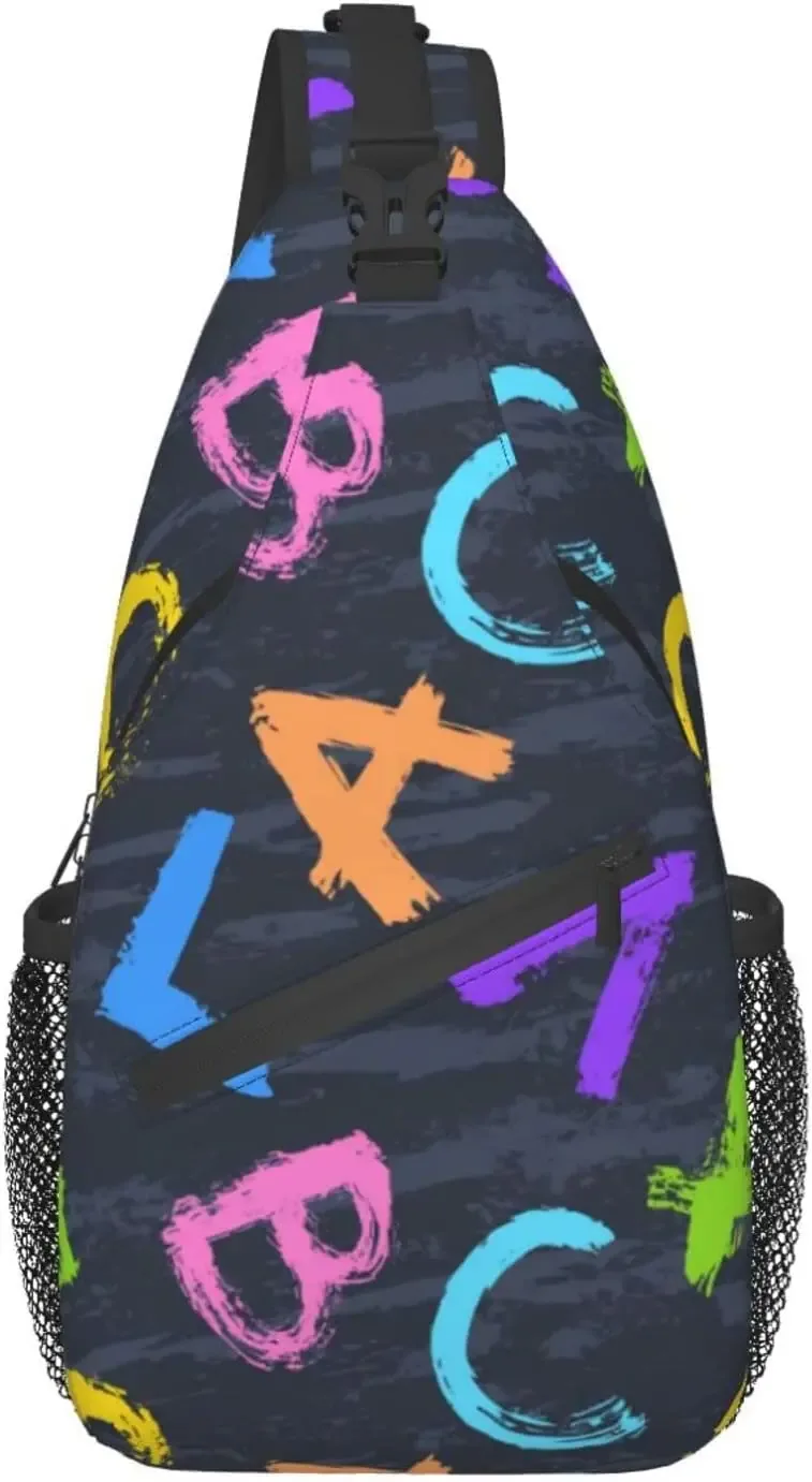 sac à bandoulière musical pour femmes et hommes, proximité de la main, motif sans couture, sacs initiés, sac à dos décontracté, sac de poitrine